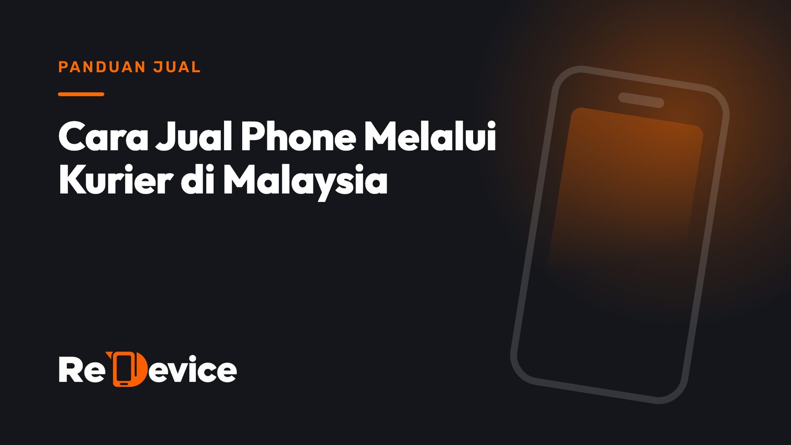 Imej muka depan: Cara Jual Phone Melalui Kurier di Malaysia