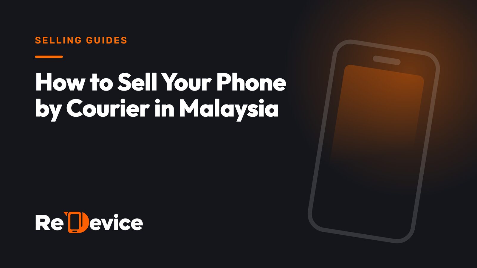 Cover image: How to Sell Your Phone by Courier in Malaysia