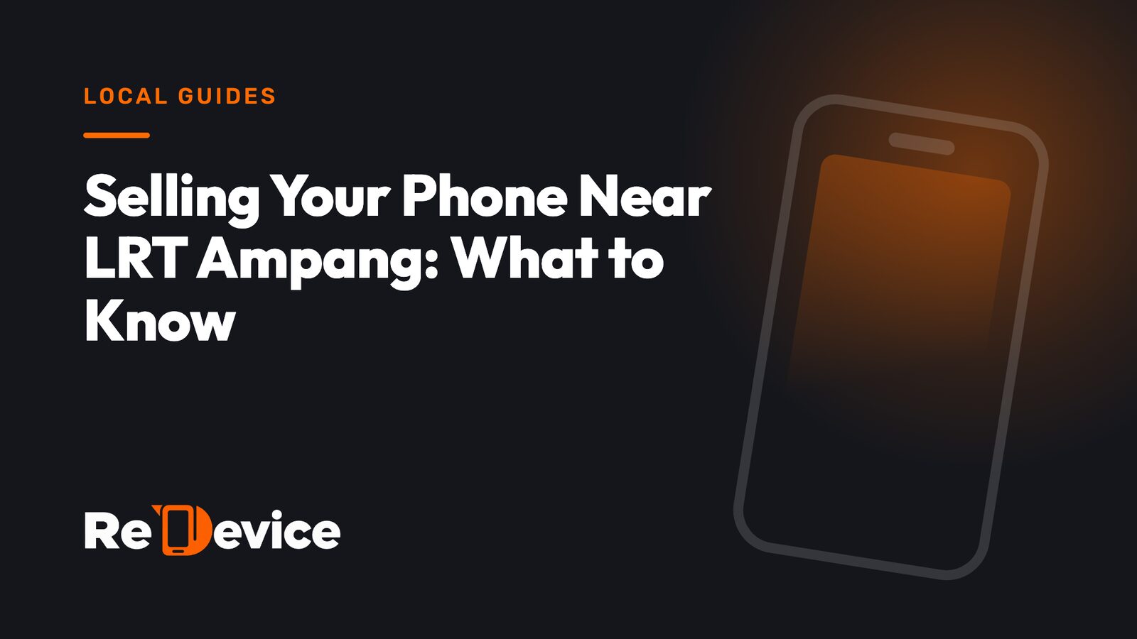 Cover image: Selling Your Phone Near LRT Ampang: What to Know